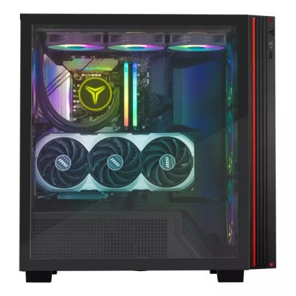 Gabinete YEYIAN Gamer Mirage X Mid ATX/M-ATX/ITX/