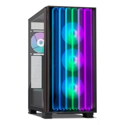 Gabinete YEYIAN Gamer Mirage X Mid ATX/M-ATX/ITX/