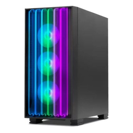 Gabinete YEYIAN Gamer Mirage X Mid ATX/M-ATX/ITX/