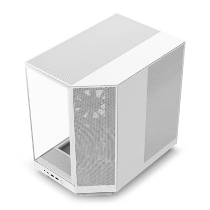Gabinete NZXT H6 Flow con Ventana, Midi-Tower, ATX/Micro-ATX/Mini-ITX