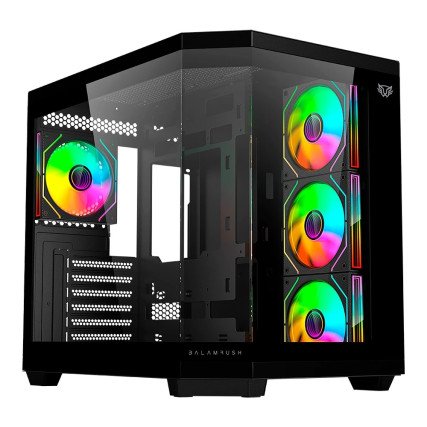 Gabinete Balam Rush Tank Super 9600 TB con Ventana RGB, Midi-Tower, ATX/Micro-ATX/ITX, USB 3.0/2.0