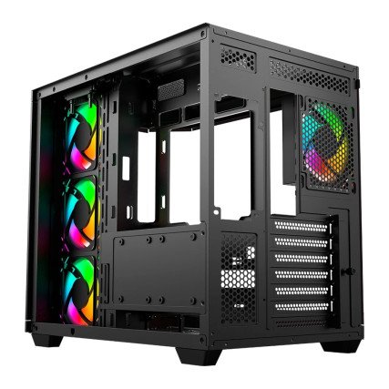 Gabinete Balam Rush Tank Super 9600 TB con Ventana RGB, Midi-Tower, ATX/Micro-ATX/ITX, USB 3.0/2.0