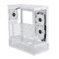 Gabinete Balam Rush Tank Super 9200 TB con Ventana RGB, Midi-Tower, ATX/Micro-ATX/ITX, Blanco