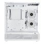 Gabinete Balam Rush Tank Super 9200 TB con Ventana RGB, Midi-Tower, ATX/Micro-ATX/ITX, Blanco