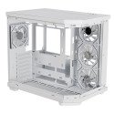 Gabinete Balam Rush Tank Super 9600 TB con Ventana RGB, Midi-Tower, ATX/Micro-ATX/ITX, Blanco