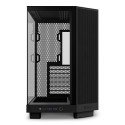 Gabinete NZXT H6 Flow con Ventana, Midi-Tower, ATX/Micro-ATX/Mini-ITX, USB 3.2, sin Fuente, 3 Ventiladores RGB Instalados, Negro