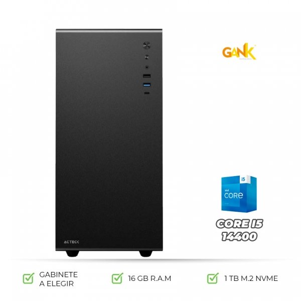 Luke V2- Core i5 14400, 16GB DDR4, 1TB M.2, Wifi, Bluetooth