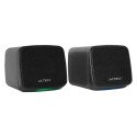 Acteck Bocinas Elant Cube, Alámbrico, 3W RMS, 3.5mm, Negro
