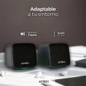 Acteck Bocinas Elant Cube, Alámbrico, 3W RMS, 3.5mm, Negro