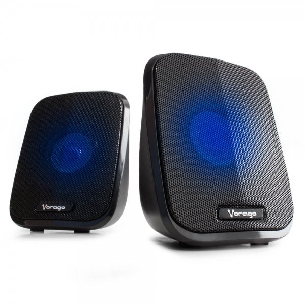 Vorago Bocina SPK-107, Alámbrico, 3W RMS, USB, Negro