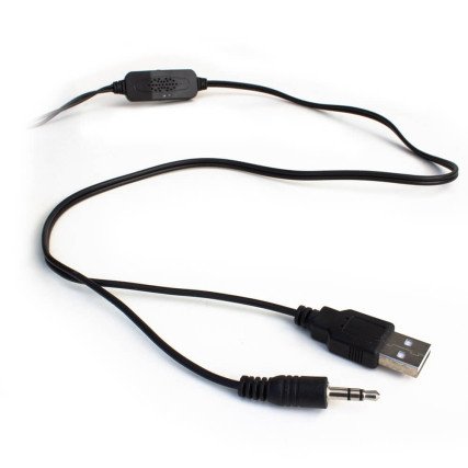 Vorago Bocina SPK-107, Alámbrico, 3W RMS, USB, Negro
