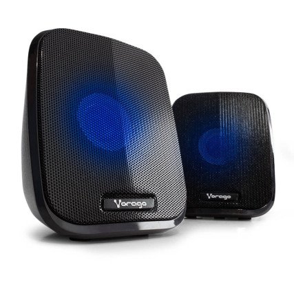Vorago Bocina SPK-107, Alámbrico, 3W RMS, USB, Negro
