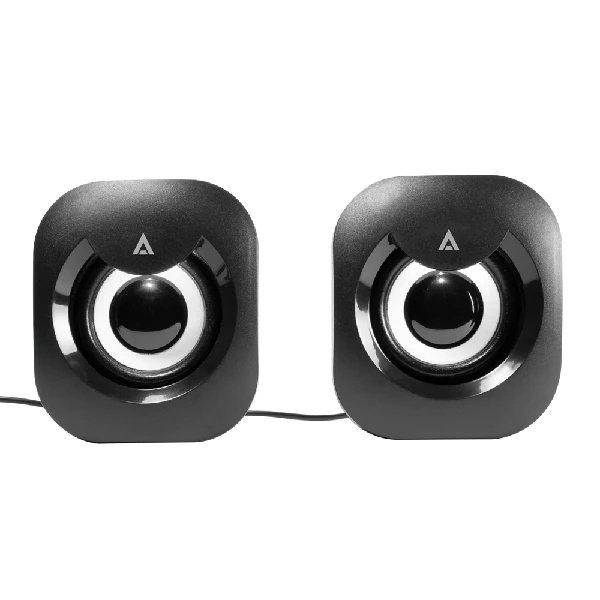 Acteck Bocinas Esence Basic, Alámbrico, 6W RMS, 3.5mm, Negro