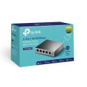 Switch TP-Link Fast Ethernet TL-SF1005P, 5 Puertos 10/100Mbps (4x PoE), 1 Gbit/s, 2000