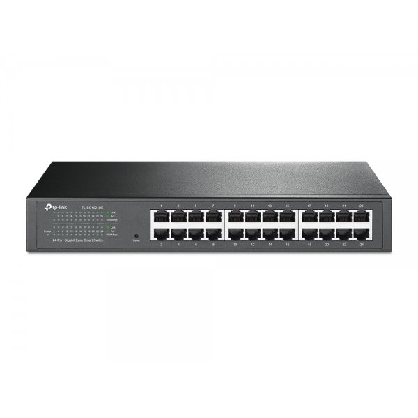 Switch TP-Link Gigabit Ethernet JetStream, 24 Puertos 10/100/1000Mbps