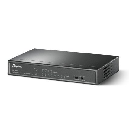 Switch TP-Link Fast Ethernet TL-SF1008LP, 8 Puertos 10/100Mbps (4x PoE), 1.6 Gbit/s