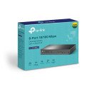 Switch TP-Link Fast Ethernet TL-SF1008LP, 8 Puertos 10/100Mbps (4x PoE), 1.6 Gbit/s
