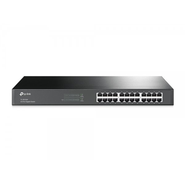 Switch TP-Link Gigabit Ethernet TL-SG1024, 24 Puertos 10/100/1000Mbps, 48Gbit/s
