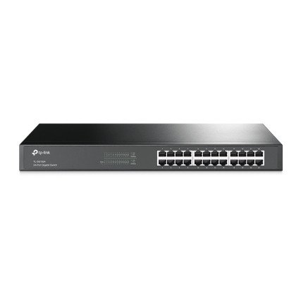 Switch TP-Link Gigabit Ethernet TL-SG1024, 24 Puertos 10/100/1000Mbps, 48Gbit/s