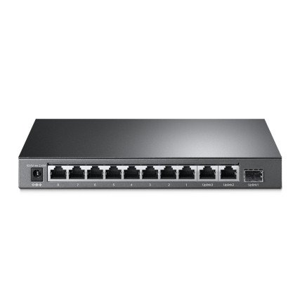 Switch TP-Link Fast Ethernet TL-SL1311MP, 10 Puertos PoE 10/100 (8x PoE+) + 1 Puerto SFP