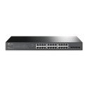 Switch TP-Link Gigabit Ethernet TL-SG2428P, 24 Puertos PoE+ 10/100/1000Mbps + 4 Puertos SFP