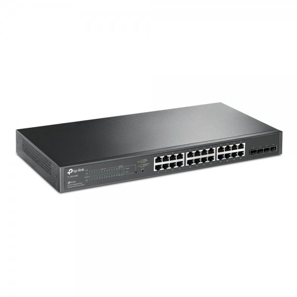 Switch TP-Link Gigabit Ethernet TL-SG2428P, 24 Puertos PoE+ 10/100/1000Mbps + 4 Puertos SFP