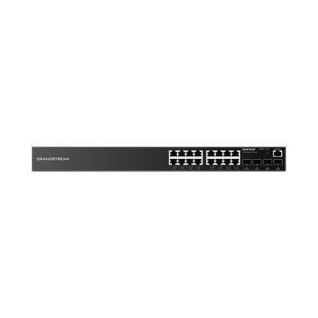 Switch Gigabit PoE+ Administrable / 16 puertos 10/100/1000 Mbps + 4 Puertos SFP Uplink / Hasta 240W