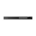 Switch Gigabit PoE+ Administrable / 16 puertos 10/100/1000 Mbps + 4 Puertos SFP Uplink / Hasta 240W