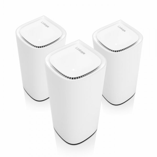 Router Linkys con Sistema de Red Wi-Fi en Malla Velop Pro 6E, 2400Mbit/s, 2.4/6GHz - 3 Piezas