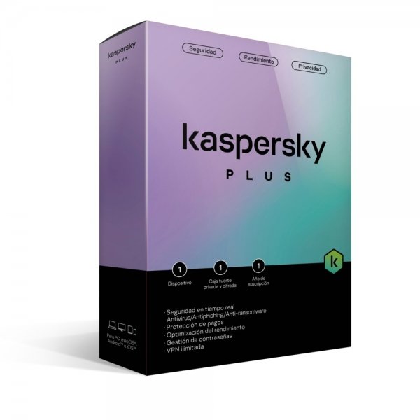 Kaspersky Plus Internet Security, 1 Dispositivos, 1 Año, Windows/Mac