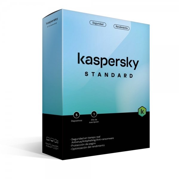 Kaspersky Standard, 5 Dispositivos, 1 Año, Windows/Mac