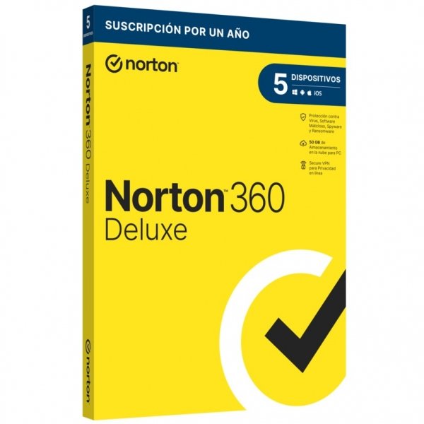 Norton 360 deluxe 5dv 1yr (21414709)