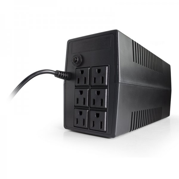 Nobreak Vorago 800 VA 480W 6 Contacto Con Respaldo Negro Ups-301