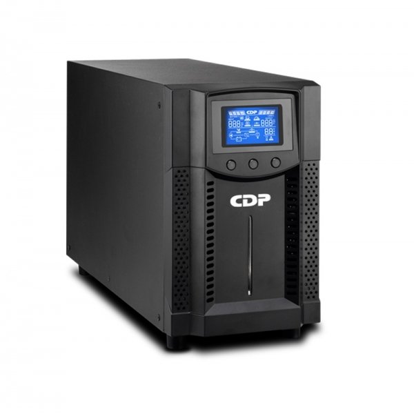 No Break Cdp UPO11-2AX 2000VA/2000W FP 1.0 Online Ups Torre, lcd