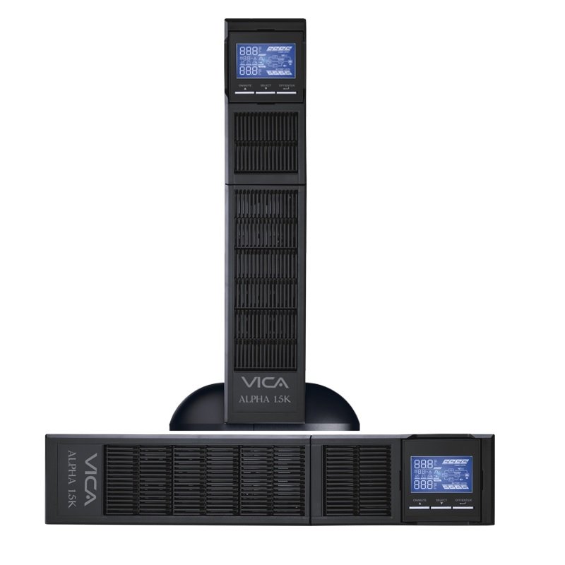 No Break Vica ALPHA 1.5K Online Doble Conversión, 1500W, 1500VA, Entrada 84-145V