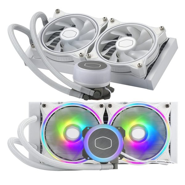 Enfriamiento Liquido Cooler Master White Edition MLW-D24M-A18PZ-RW