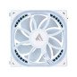 Ventilador Game Factor FG500-WH ARGB, 120mm, 1900RPM, Blanco