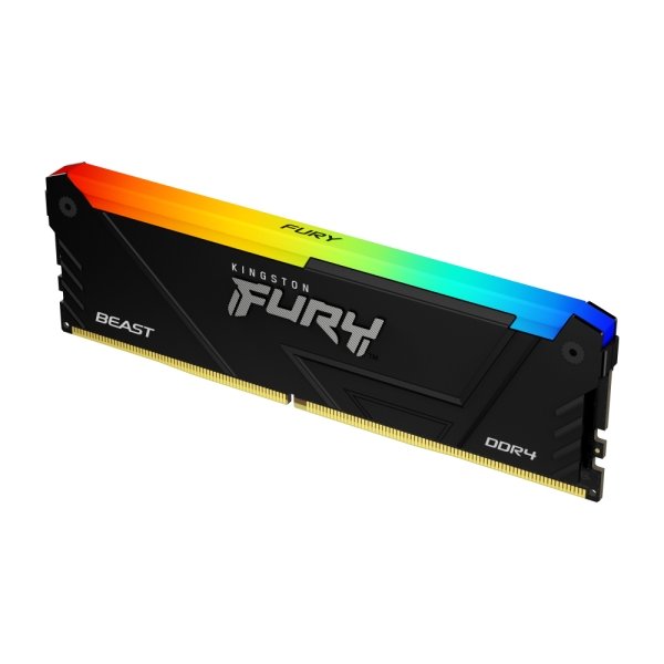 Memoria RAM Kingston FURY Beast RGB DDR4, 3600MHz, 16GB