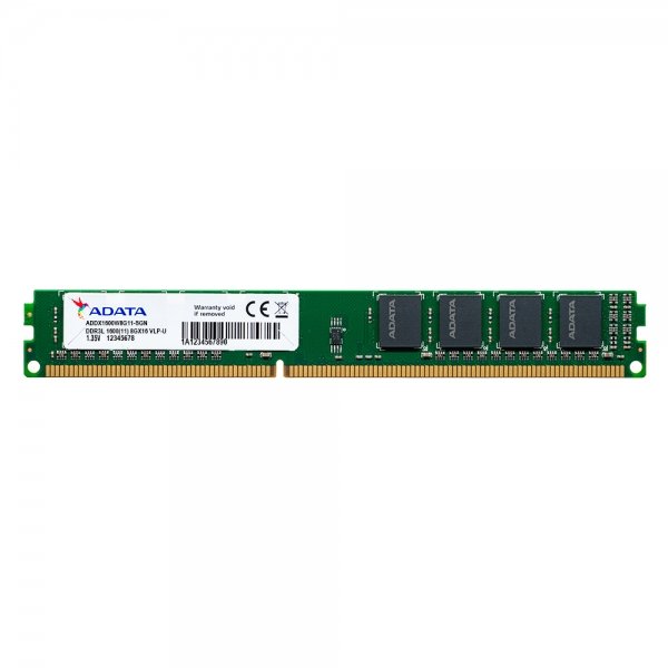 Memoria RAM Adata DDR3L, 1600MHz, 4GB, Non-ECC, CL11