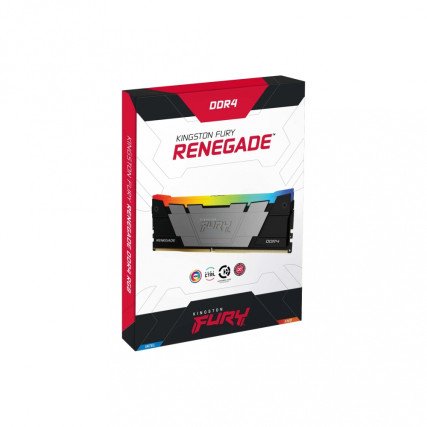 Memoria RAM Kingston FURY Renegade RGB DDR4, 3200MHz, 16GB