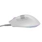 Mouse Gamer Getttech Blanco RGB 6400 DPI Ergonomico 1000HZ