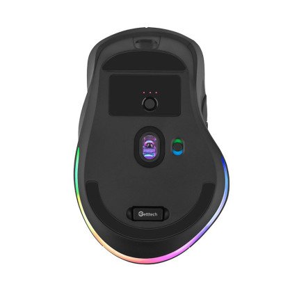 Mouse Gamer Getttech Inalambrico RGB 6400 DPI Ergonomico 1000HZ 7 Botones