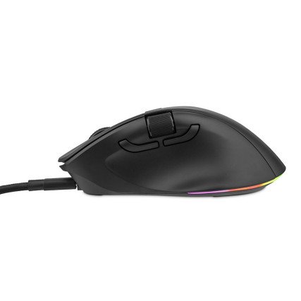 Mouse Gamer Getttech Inalambrico RGB 6400 DPI Ergonomico 1000HZ 7 Botones