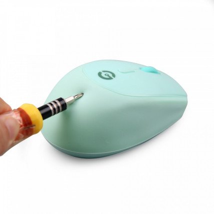 Mouse Wireless Getttech GAC-24408M Colorful Menta