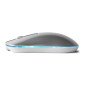 Mouse Vorago MO-305-SL Slim Led RGB Inalambrico Recargable Plata Mouse Vorago MO-305-SL Slim Led RGB Inalambrico Recargable Plata