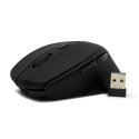 Mouse Vorago Óptico MO-306, Inalámbrico, USB, 2400DPI, Negro