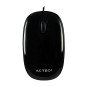 Mouse Alambrico Acteck Conector USB Negro 1000 Dpi