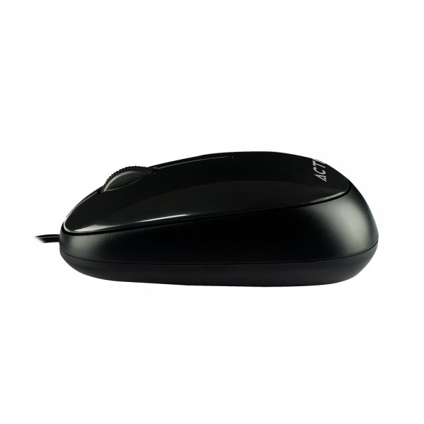 Mouse Alambrico Acteck Conector USB Negro 1000 Dpi
