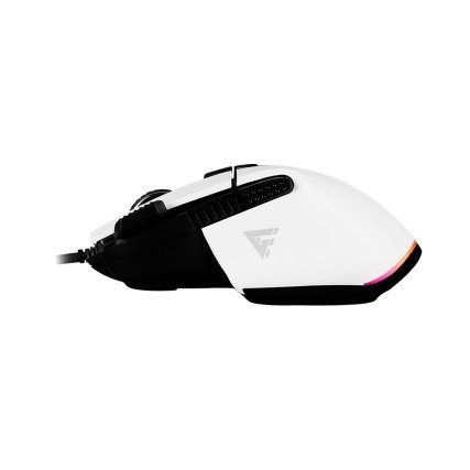Mouse Gamer Game Factor Óptico MOG602-WH, Alámbrico, USB A, 19.000DPI