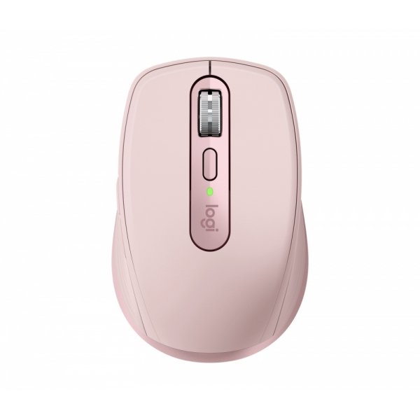 Mouse Logitech Óptico MX Anywhere 3, Recargable, Inalámbrico, USB, 4000DPI, Rosa